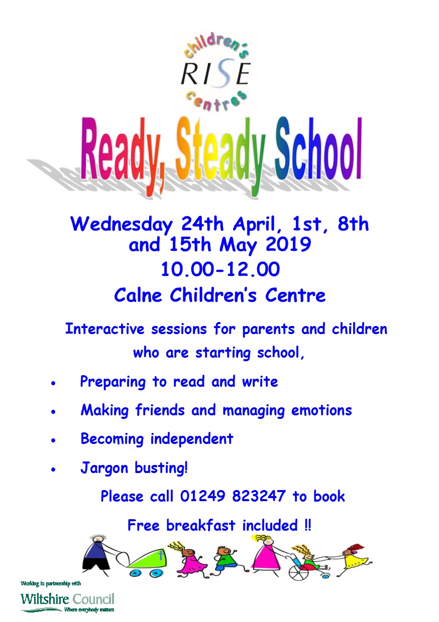 School readiness Poster Calne The Rise Trust Chippenham and North
