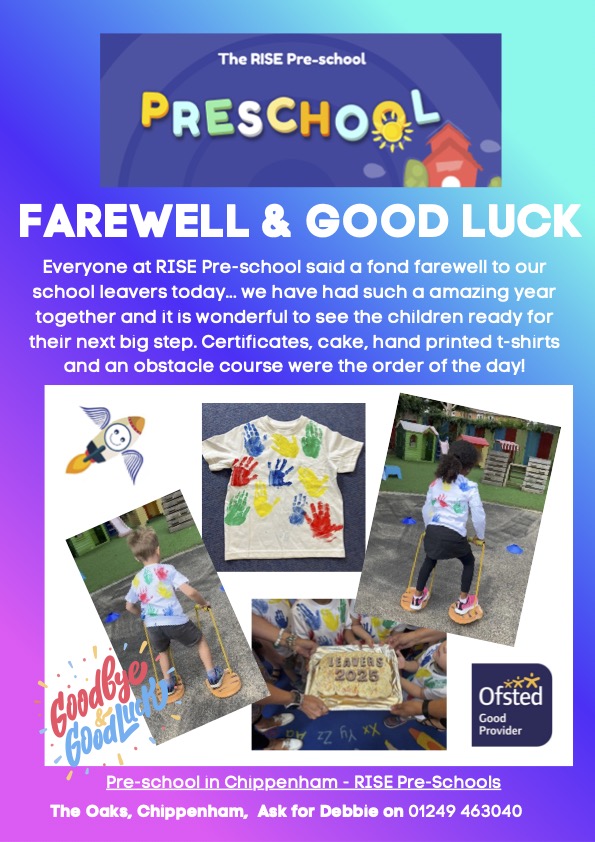 Farewell & good luck